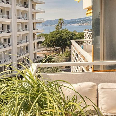 Frgk "Etoile Du Sud Terrasse Vue Mer Palm Beach" Cannes Eksteriør billede