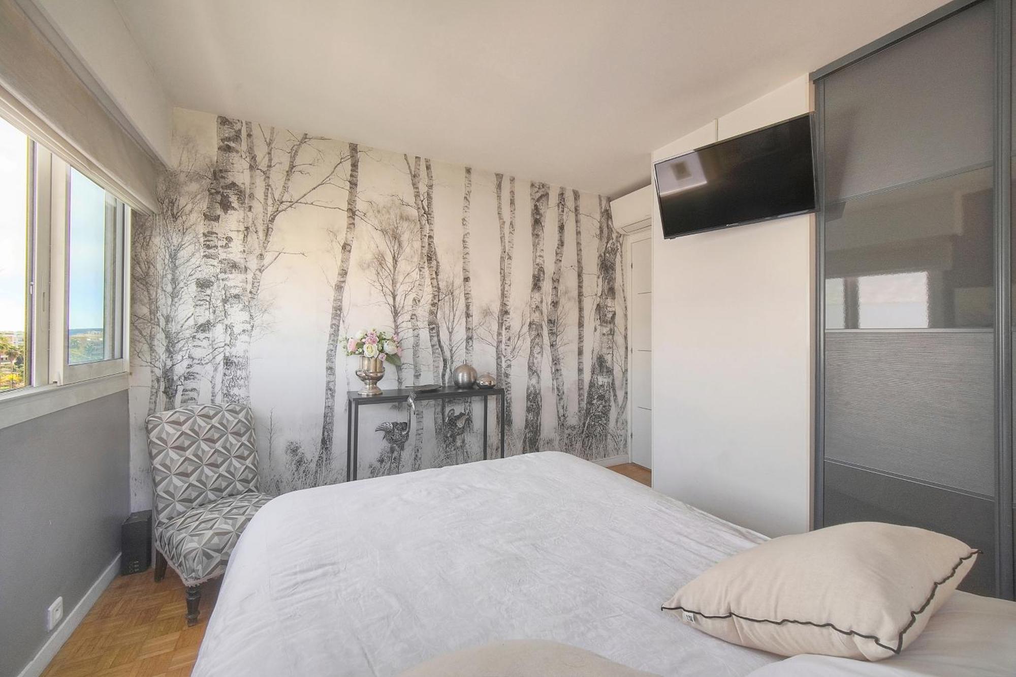 Frgk "Etoile Du Sud Terrasse Vue Mer Palm Beach" Cannes Eksteriør billede