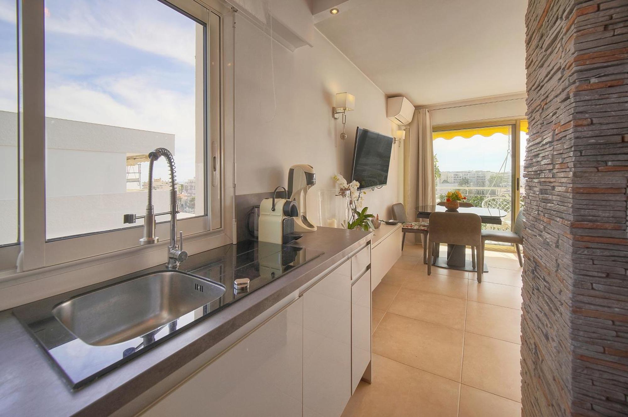 Frgk "Etoile Du Sud Terrasse Vue Mer Palm Beach" Cannes Eksteriør billede