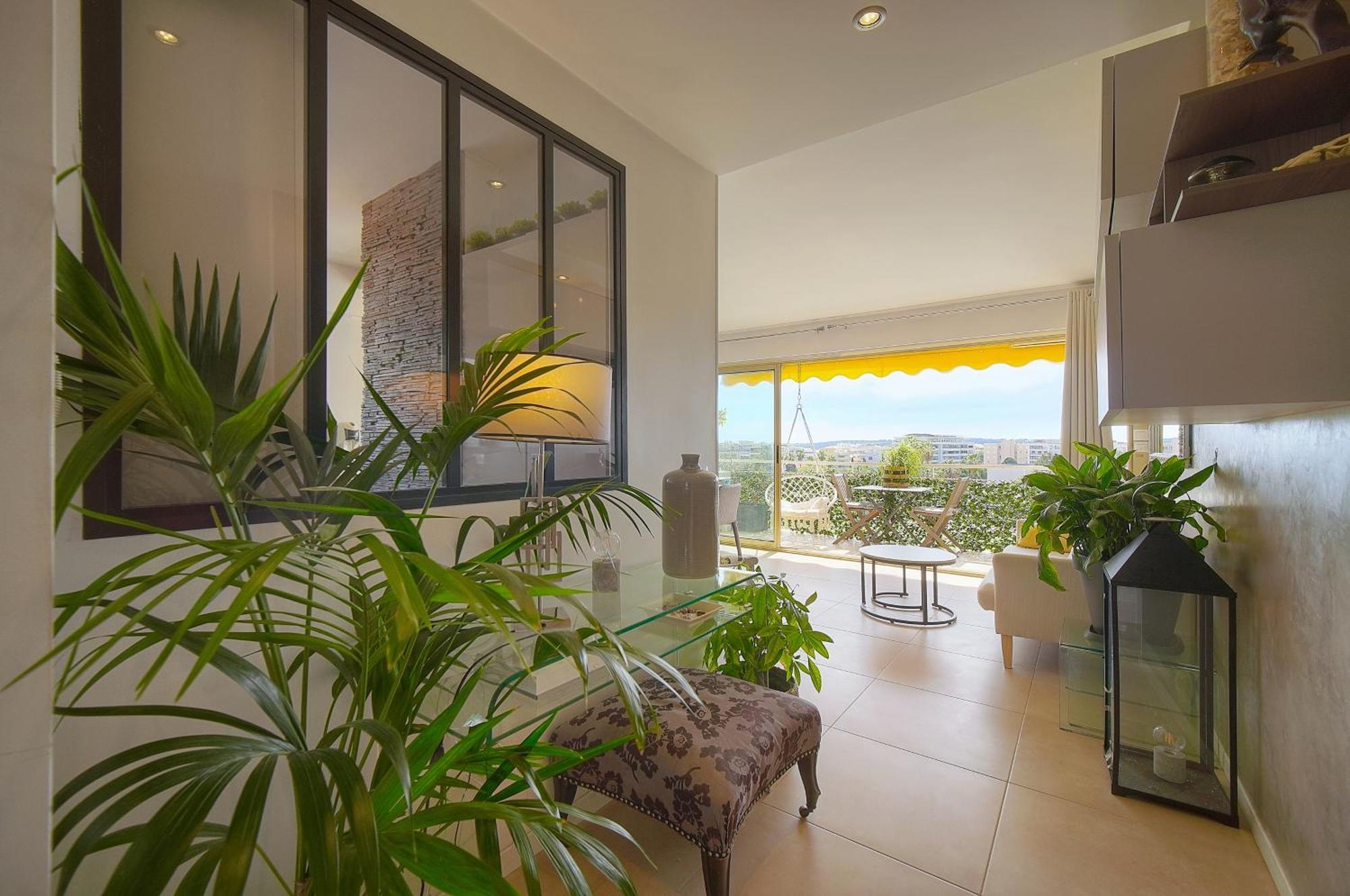 Frgk "Etoile Du Sud Terrasse Vue Mer Palm Beach" Cannes Eksteriør billede