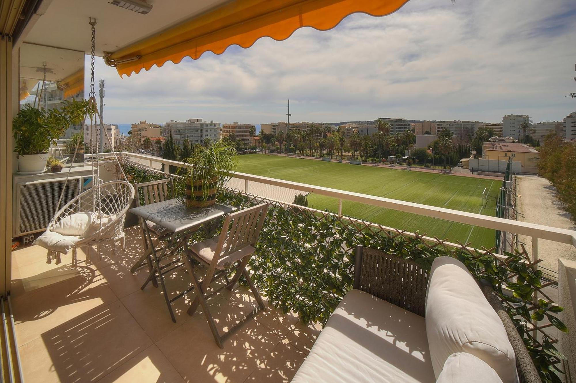 Frgk "Etoile Du Sud Terrasse Vue Mer Palm Beach" Cannes Eksteriør billede